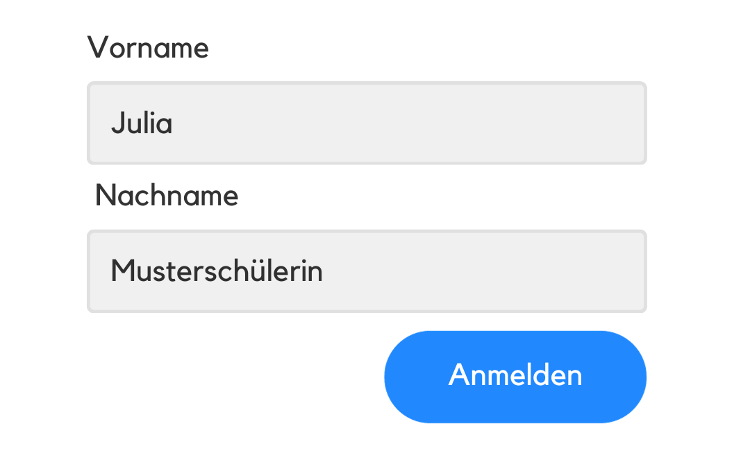 Fahrschulia Online Anmelde-Formular